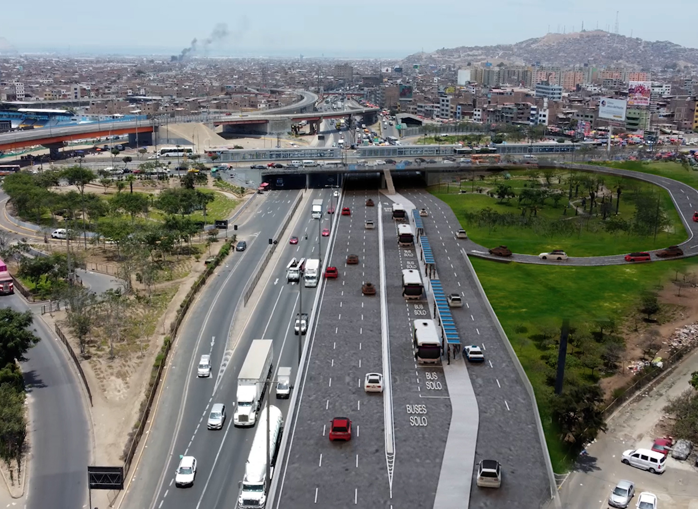 Paradero Caquetá (sentido norte)